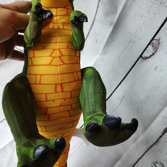 Nanco Green T-Rex Dinosaur 11" - Picture 7 of 9